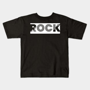 rock lines logo Kids T-Shirt